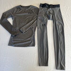 Under Armour HeatGear Boy's Compression Baselayer Set